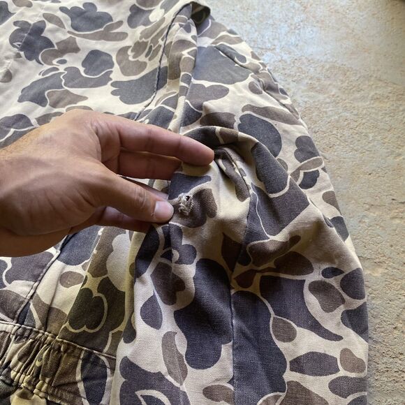 Walls Blizzard Pruf Duck Camo Coveralls Mens Large Hunting Warm - Picture 11 of 14